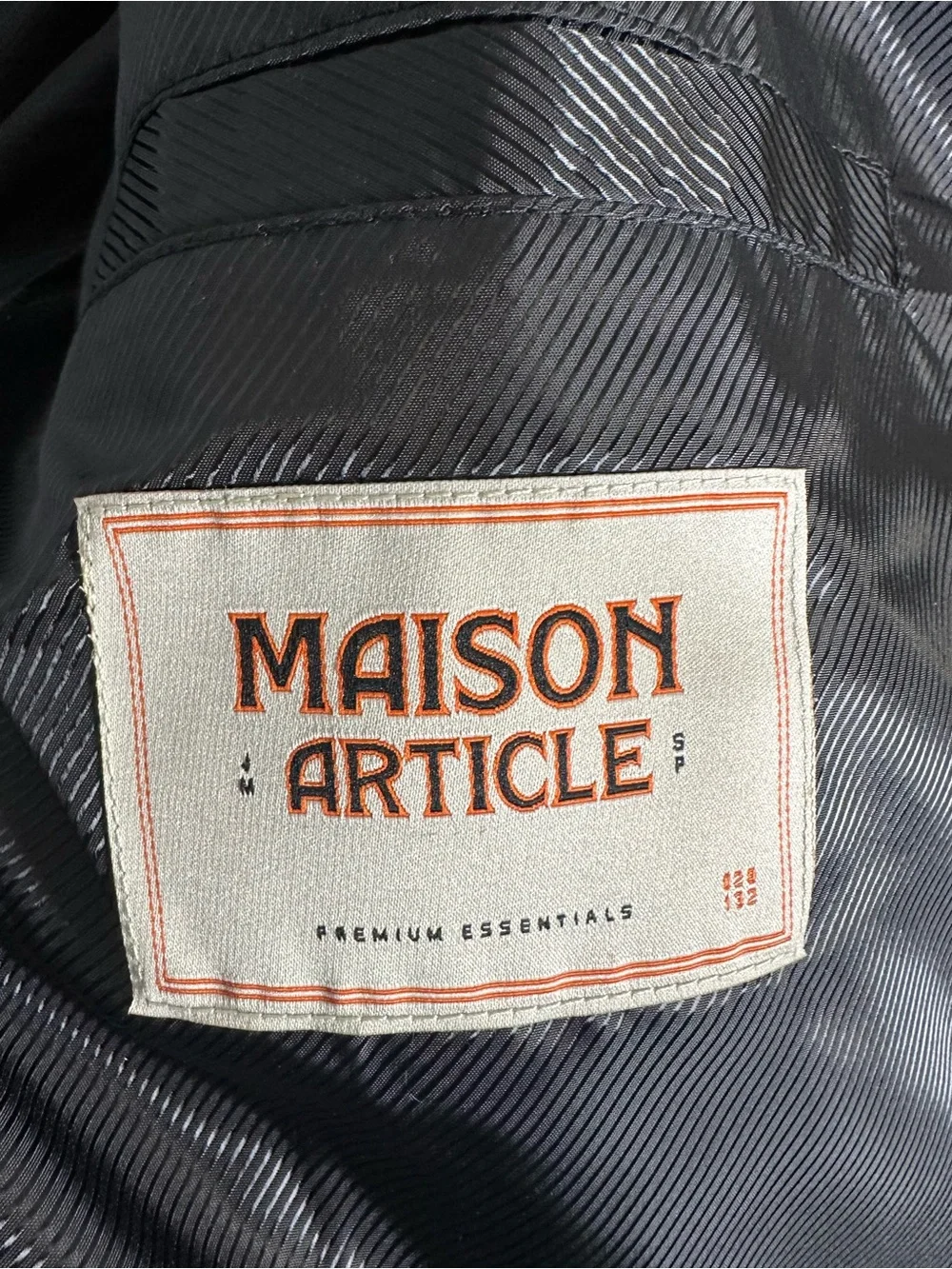 MAISON ARTICLE Quilted Plaid Overshirt - Black & White, NWT, Large